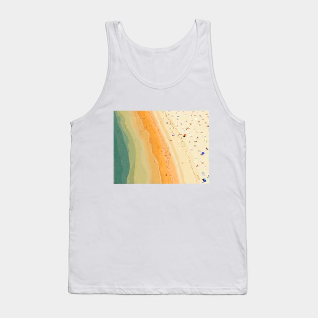 The beach Tank Top by Mimie20